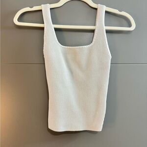 Aritzia sculpt knit tank